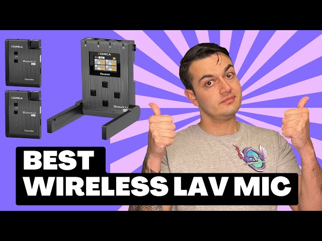 Best Wireless Lavalier Mic System-Comica BoomX U QUA Review