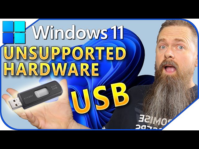 USB Installer For Windows 11 Unsupported PCs