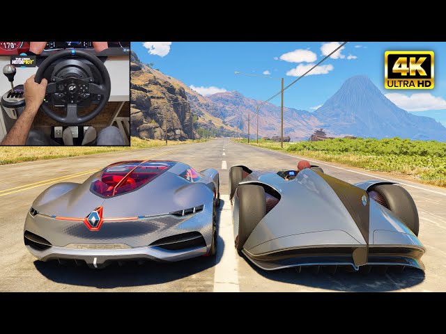 Renault Trezor & Mercedes Benz EQ Silver Arrow | The Crew Motorfest | Thrustmaster T300RS gameplay