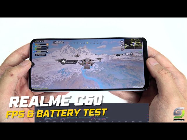 Realme C60 test game Call of Duty Mobile CODM | Unisoc Tiger T612