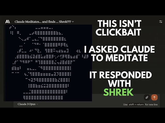 I Asked AI to Meditate. What I Got Was... Shrek?