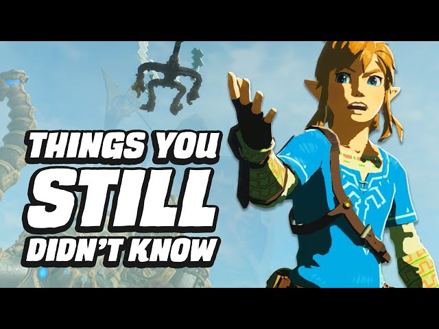48 Things You STILL Didn't Know In Zelda Breath Of The Wild