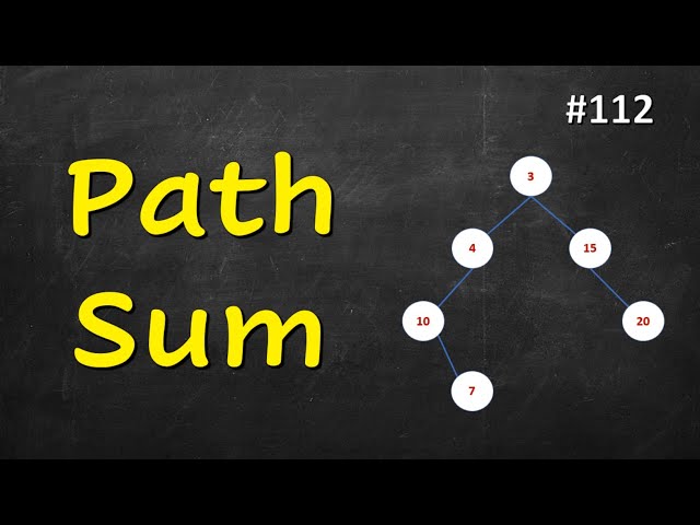 Path Sum | Leetcode 112 | C++