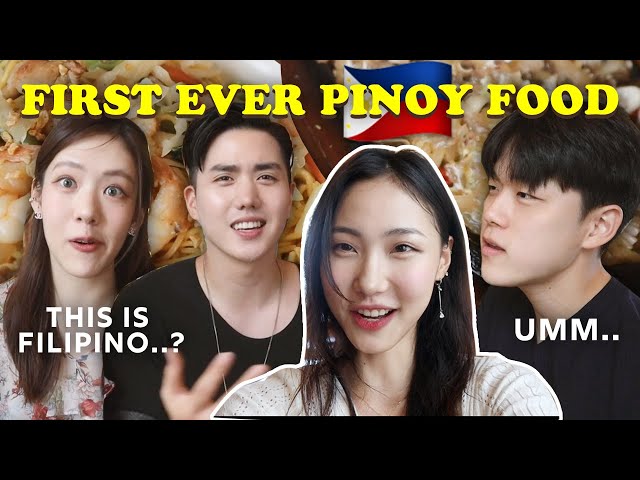 Introducing FILIPINO Food to my Korean Friends!