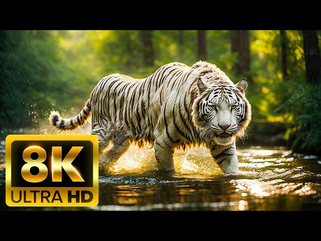 Animals 8K ULTRA HD (60FPS) • Relaxing Music & Nature Sounds