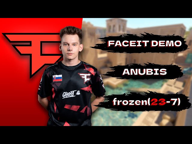 CS2 POV frozen (23-7) vs FACEIT (anubis) - FACEIT DEMO