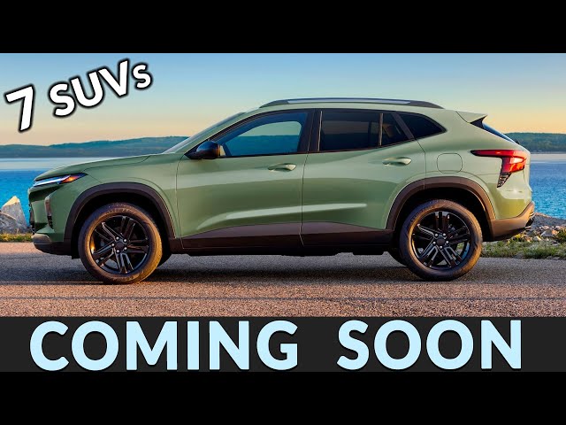 7 More New & Redesigned SUVs to hit the Road in 2023!