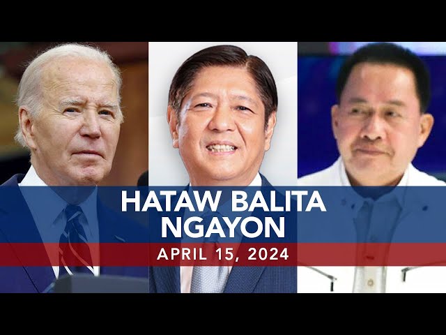 UNTV: Hataw Balita Ngayon   |   April 15, 2024
