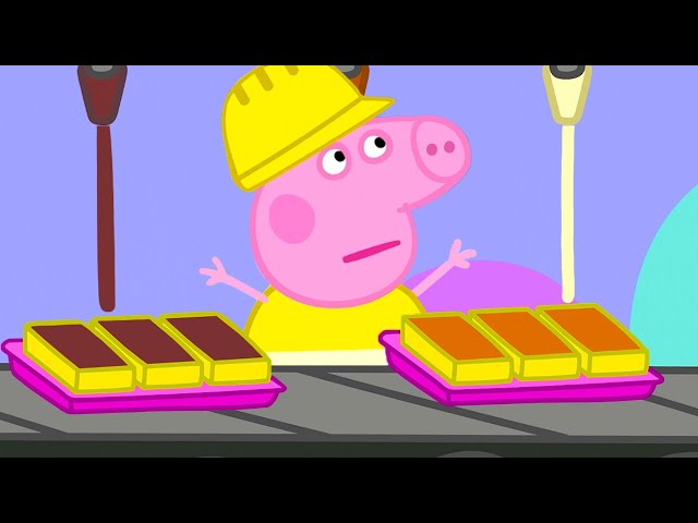 Peppa's Visit To The Chocolate Factory! 🍫 | Peppa Pig Tales Full Episodes