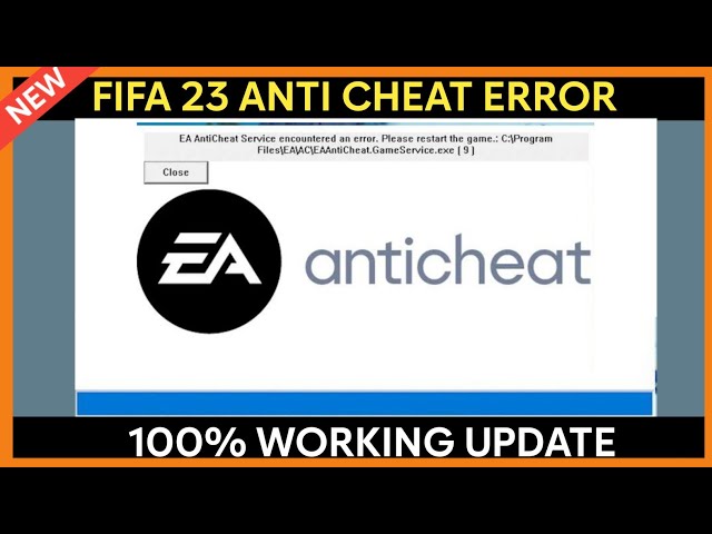 FIFA 23 anti cheat Error Fix (NEW UPDATED SOLUTION) | 100% LEGIT