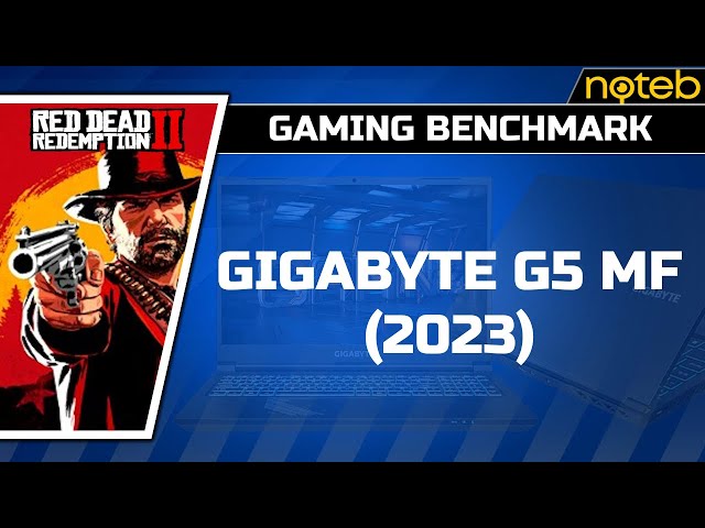 Gigabyte G5 MF (2023) - Red Dead Redemption 2 [ i5-12500H | RTX 4050 ]