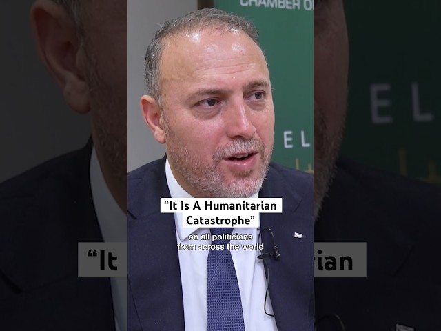 Palestinian Ambassador Says Gaza Is A “Humanitarian Catastrophe”
