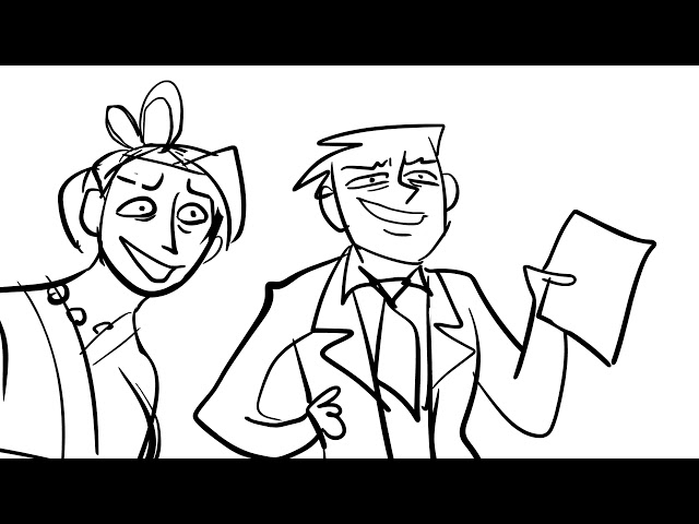 Arin Can't Read - Game Grumps Ace Attorney Animatic