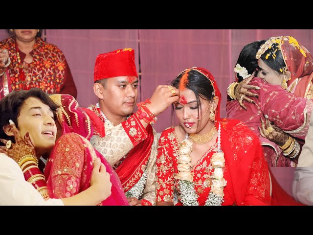 My wedding and vidai vlog 😭❤️ || v vlog || Varsha Thapa