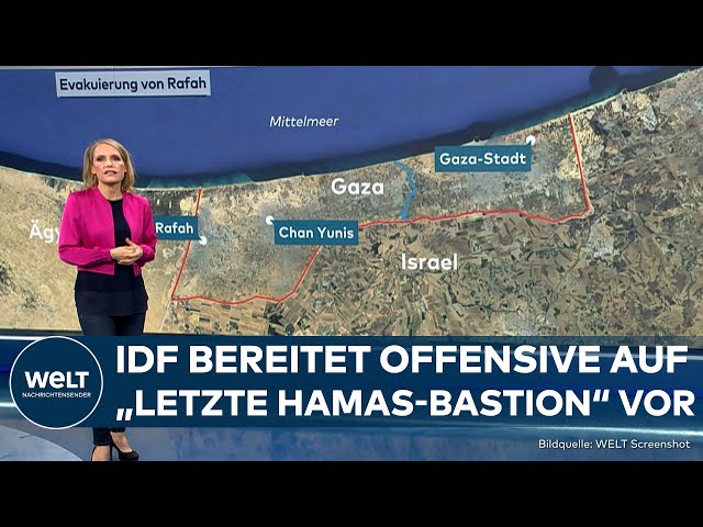 KRIEG IN GAZA: Israel hält an Offensive in Rafah fest – Was das für die Palästinenser bedeutet
