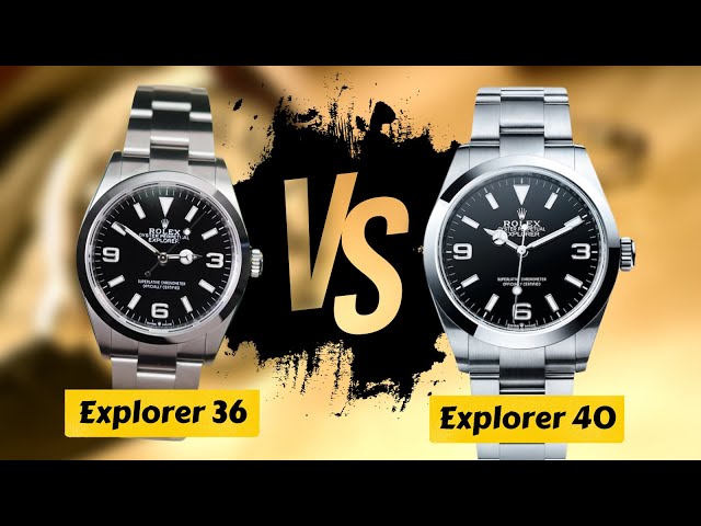 Did I Buy the Wrong Rolex Explorer? Rolex Explorer 36 vs 40