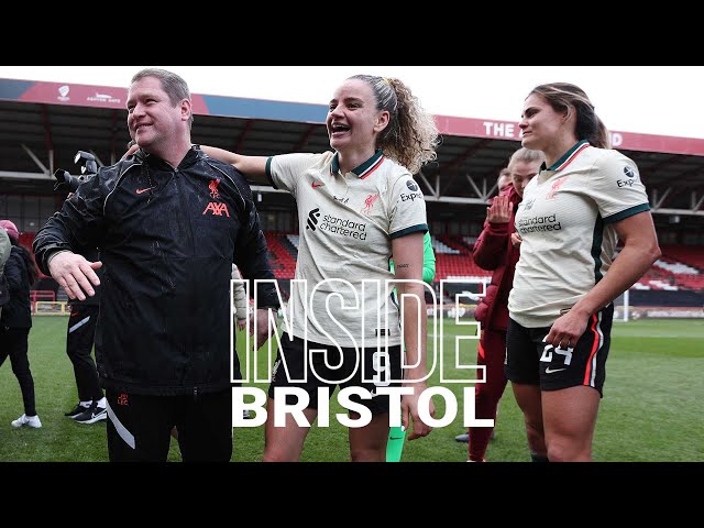 INSIDE BRISTOL: Bristol City 2-4 LIVERPOOL FC WOMEN | REDS CLAIM THE TITLE!