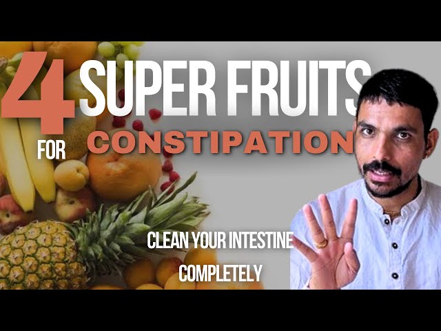 4 Fruits For Constipation | Cure Constipation Naturally | Colon Cleaning | ​⁠@PrashantjYoga