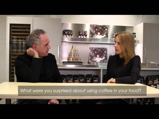 Chef Ferran Adrià's Molecular Coffee