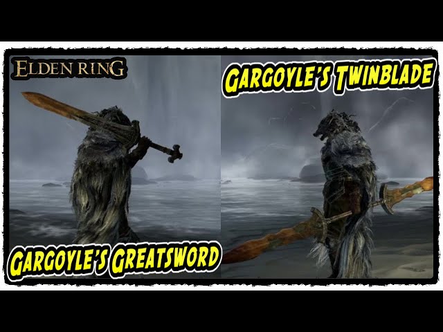 How to Get Gargoyle's Greatsword & Gargoyle's Twinblade in Elden Ring (Valiant Gargoyle Boss Fight)