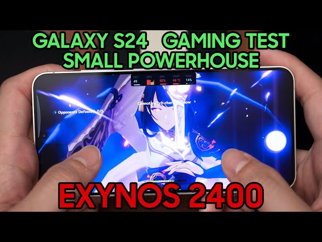 Small & powerful? Gaming test - Samsung Galaxy S24 with Exynos 2400