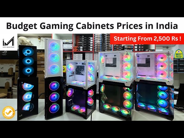 Budget Gaming PC Cabinet Prices in India Starting from 2,500 Rs | Ice Master  #pccase