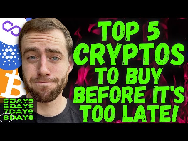 Top 5 Crypto To Buy BEFORE 2023! WHY I'VE BOUGHT HEAVY!
