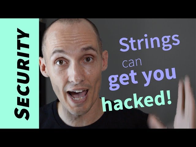 Strings can get you hacked! (buffer overflows, strcpy, and gets)