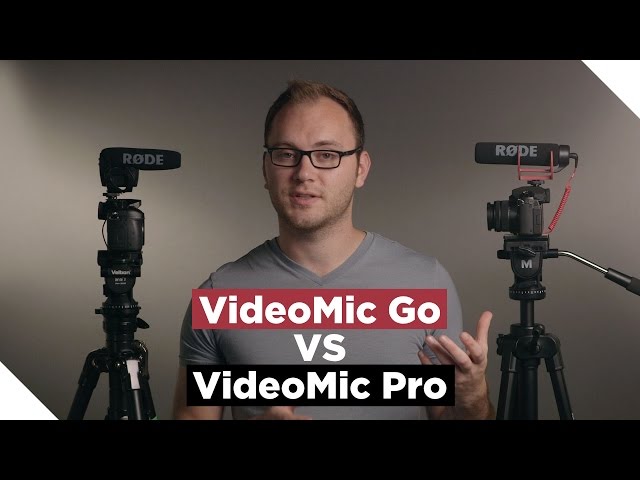 RODE VideoMic Go VS VideoMic Pro