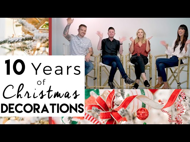 Meet my family | 10 Years Of Christmas Decorations | A Robeson Christmas Celebration!