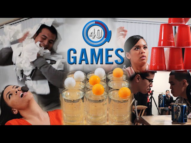 Minute to Win It Games: The 40 Greatest Party Games (PART 1)