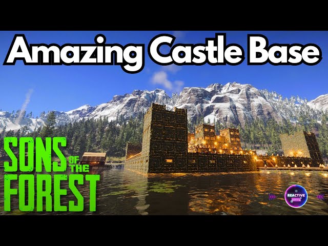 Spectacular Castle Base Tour on Sons of the Forest!