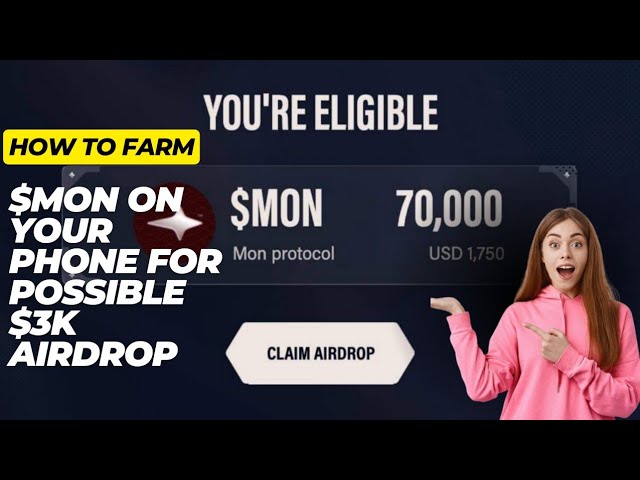 How To Farm $MON Protocol With Your Phone If you don't have a Laptop For A Possible $3,000 Airdrop