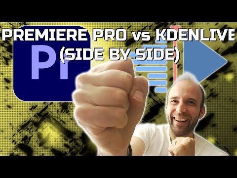 Premiere Pro vs KDEnlive (Side by Side)