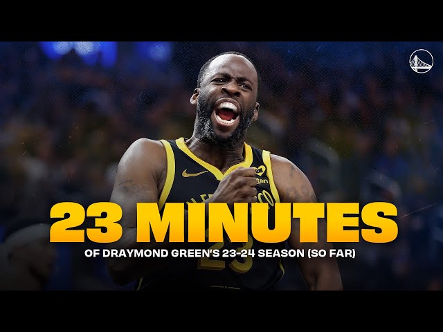 23 Minutes of Draymond Green's 2023-24 Highlights (So Far)