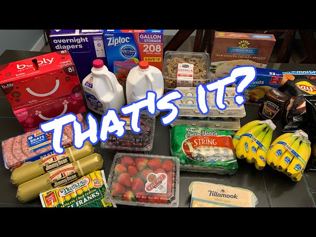 Back On Track Grocery Haul - Stay On Budget