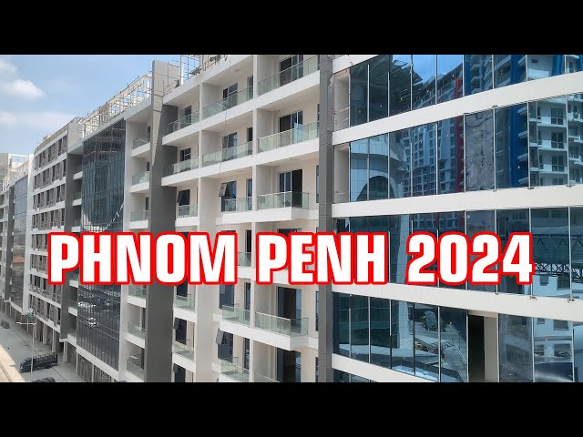 [4K] Phnom Penh, Cambodia 2024 Shockingly Gorgeous!