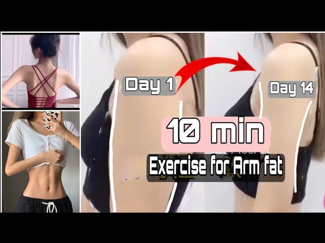 [10 Min] Exercises for girls | Challenge Lose Arm Fat In 14 Day | cách giảm mỡ cánh tay trong 2 tuần