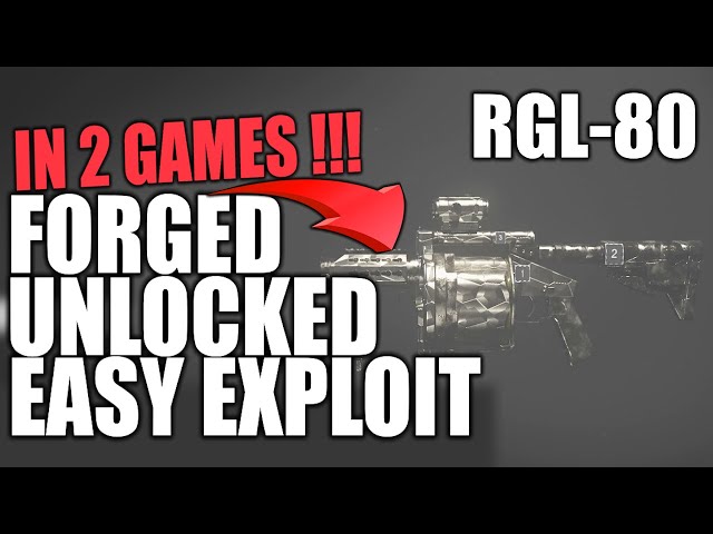 MW3 | How To Unlock Forged RGL-80 (HARDEST CAMO IN GAME) *In 2minutes