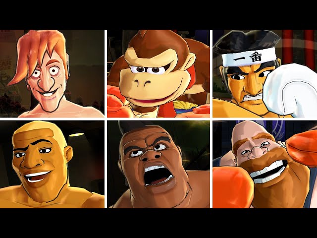 Punch-Out!! Wii - All Character Intros