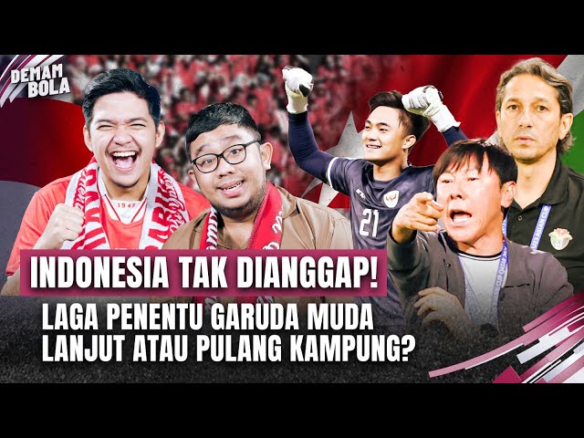 INDONESIAN NATIONAL TEAM UNDERESTIMATED?!! Decisive Match for Young Garuda, Round of 16 or Go Home?