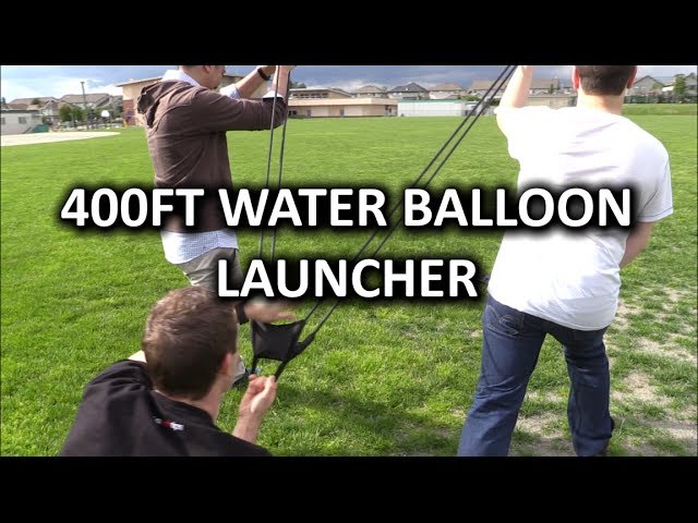 Bam Launcher 400ft Water Balloon Slingshot