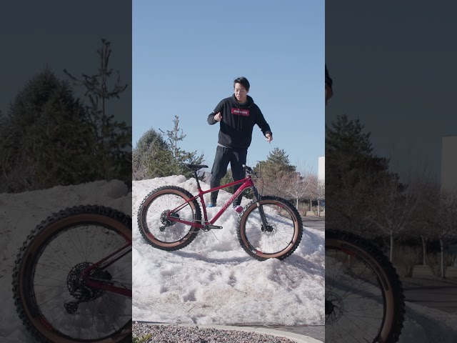 One Weird Trick for More Traction | Off the Line | TPC #shorts #cycling #bike #fatbike