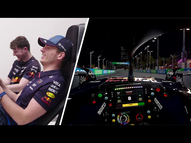 Max Verstappen Takes On The Fastest Street Circuit | Oracle Virtual Laps