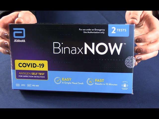 BinaxNow At-Home Covid-19 Testing Kit Tutorial