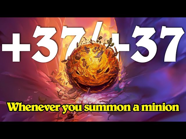 What a crazy amount of stats!!! | Hearthstone Battlegrounds