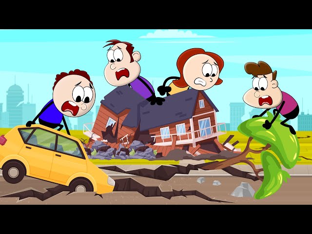 What if Earthquakes Never Stopped? + more videos | #aumsum #kids #children #education #whatif