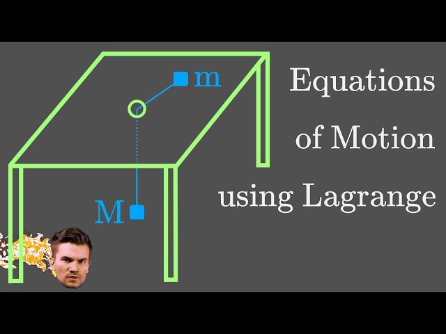 Marble Rotating on Frictionless Table [ Lagrangian Mechanics Approach ]