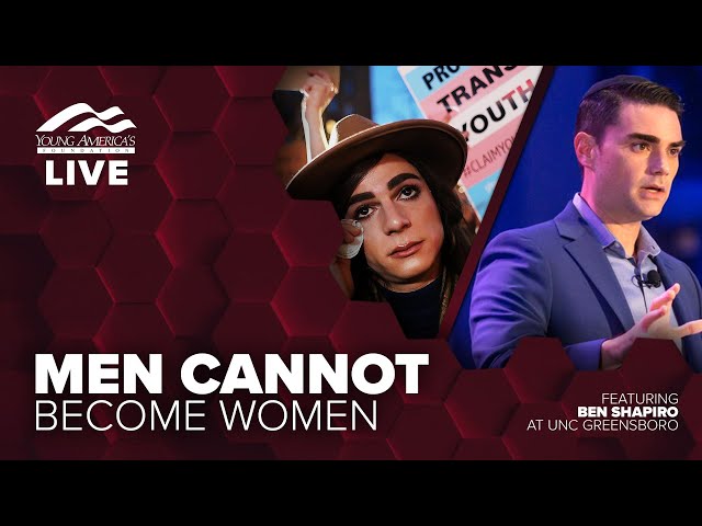 Men cannot become women | Ben Shapiro LIVE at UNC Greensboro