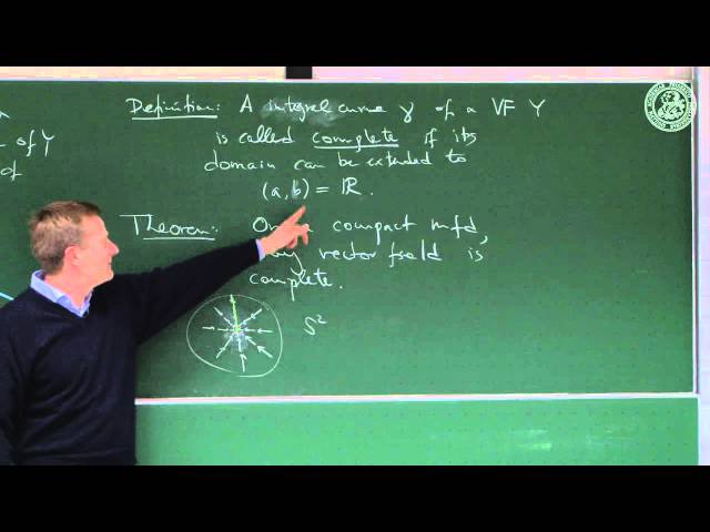 Reconstruction of a Lie group from its algebra - Lec 18 - Frederic Schuller